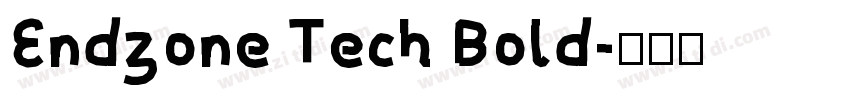 Endzone Tech Bold字体转换